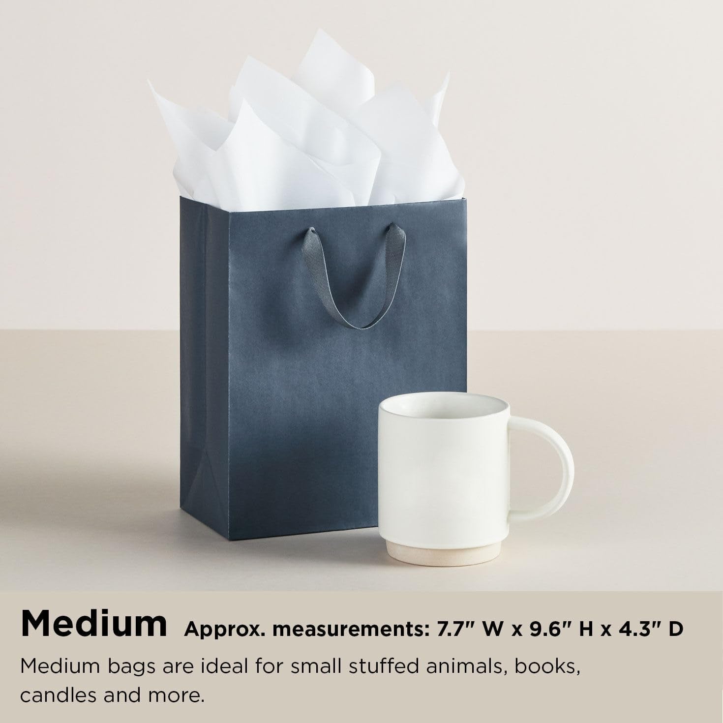 5WDB2124 Gift-Wrap-Bags, Paper, Happy Birthday Stripes