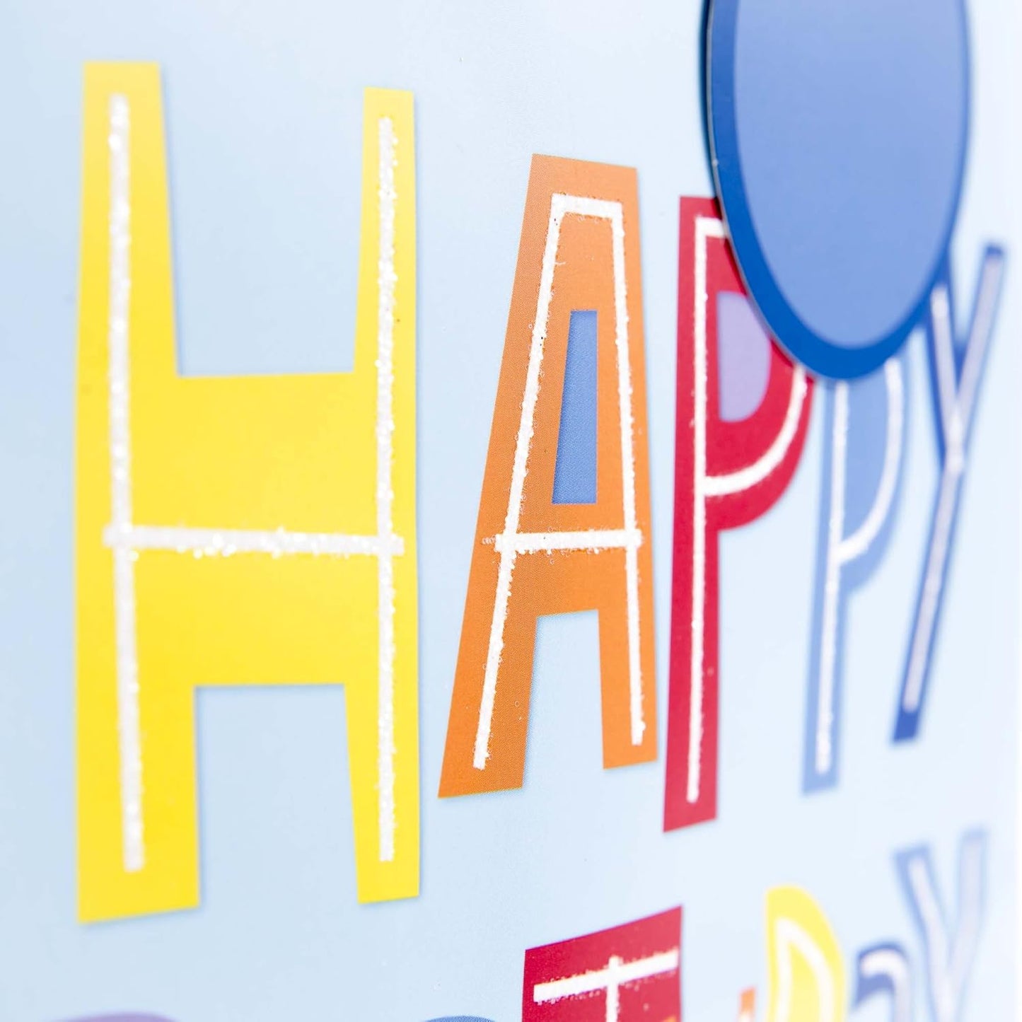 5WDB2124 Gift-Wrap-Bags, Paper, Happy Birthday Stripes